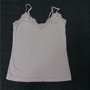 Old Navy Light Pink Lace Cami